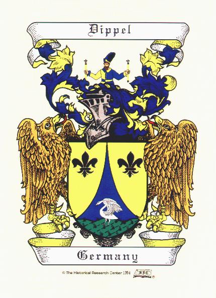 The Dippel Coat of Arms
